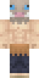 Bald Brute Warrior Minecraft skin