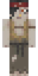 Wild Barbarian Chief Minecraft skin