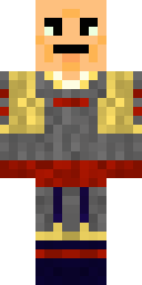 Happy Chef Baker Minecraft skin