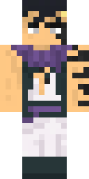 Purple Sleeve Casual Minecraft skin