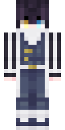 Blue Formal Gentleman Minecraft skin