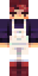 Red Punk Rebel Minecraft skin