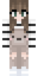 Beige Cozy Casual Minecraft skin