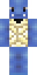 Blue Wolf Hoodie Minecraft skin