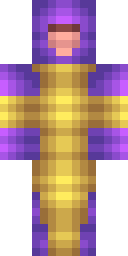 Purple Dino Suit Minecraft skin