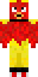 Molten Flame Hero Minecraft skin