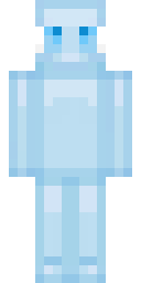Frozen Ice Golem Minecraft skin