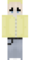 Pale Yellow Shirt Minecraft skin