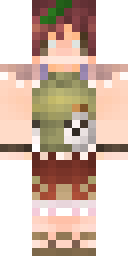 Camo Survivor Girl Minecraft skin