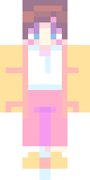 Pink Panda Onesie Minecraft skin