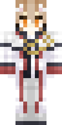 Royal Feline Guardian Minecraft skin