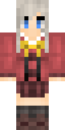 Golden Kimono Maiden Minecraft skin