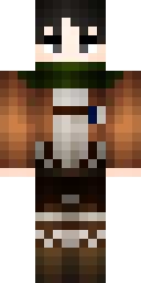 Scout Regiment Girl Minecraft skin