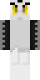 Snowy Owl Guardian Minecraft skin