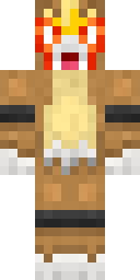 Blazing Lion Beast Minecraft skin