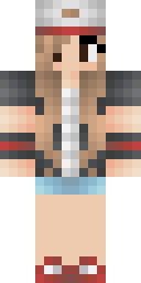 Braided Trail Girl Minecraft skin