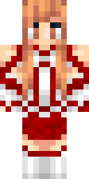 Lightning Flash Girl Minecraft skin
