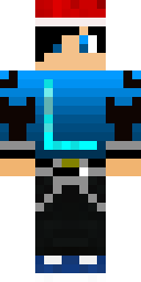 Blue Trainer Boy Minecraft skin
