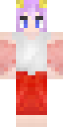 Ruby Robe Princess Minecraft skin