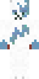 Frozen Ghost Cloak Minecraft skin