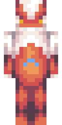 Molten Iron Armor Minecraft skin