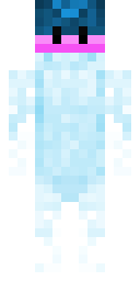 Icy Blue Yeti Minecraft skin