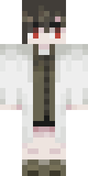 Messy Lab Coat Minecraft skin