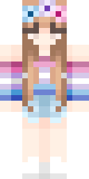Summer Beach Girl Minecraft skin