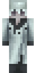 Gray Ghost Minecraft skin