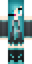 Frost Water Spirit Minecraft skin