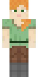 Green Tank Alex Minecraft skin