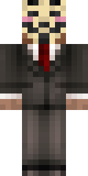 Masked Business Agent Minecraft skin