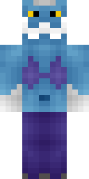 Frost Wolf Spirit Minecraft skin
