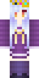 Violet Crown Mage Minecraft skin