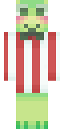 Candy Stripe Zombie Minecraft skin