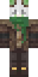 Mossy Serpent Warlock Minecraft skin