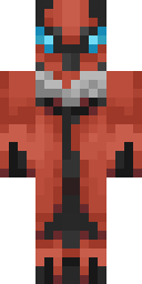 Crimson Beast Warrior Minecraft skin