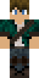 Green Quiver Archer Minecraft skin