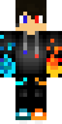 Blazing Spark Youth Minecraft skin