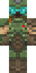 Weathered Stone Golem Minecraft skin