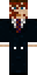 Ginger Suit Gentleman Minecraft skin