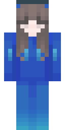 Sapphire Sweet Girl Minecraft skin