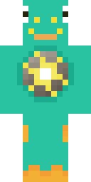 Starlit Teal Critter Minecraft skin