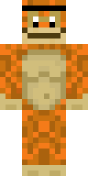 Golden Fox Onesie Minecraft skin