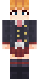 Academy Blond Minecraft skin