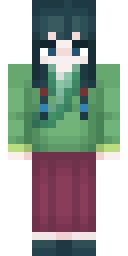Emerald Rune Sage Minecraft skin