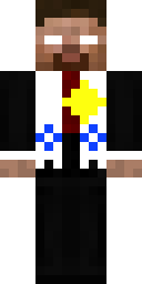 Starlit Sapphire Suit Minecraft skin
