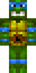 Shelled Warrior Turtle Minecraft skin