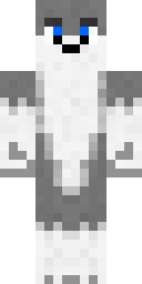 Husky Minecraft skin
