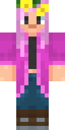 Rosy Denim Sweetheart Minecraft skin